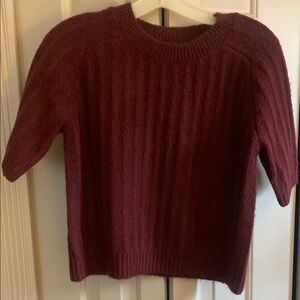 Women's Burgundy Sweater
